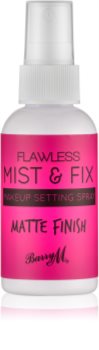 Barry M Flawless Mist & Fix matující fixační sprej na make-up
