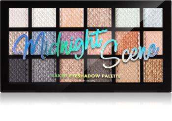 Barry M Midnight Scene szemhéjfesték paletta
