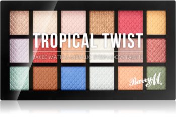 Barry M Tropical Twist szemhéjfesték paletta