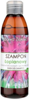 Barwa Herbal Burdock šampon pro barvené a poškozené vlasy