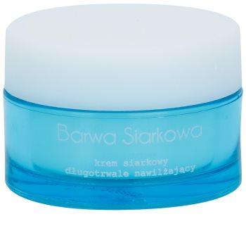 Barwa Sulphur creme hidratanta com efeito prolongado para pele oleosa propensa a acne