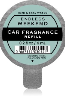 Bath & Body Works Endless Weekend car air freshener Refill