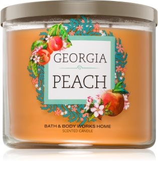 Bath & Body Works Georgia Peach vela perfumada