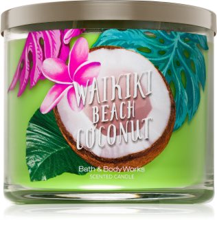 Bath & Body Works Waikiki Beach Coconut scented candle