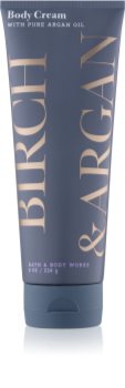 Bath & Body Works Birch & Argan Körpercreme für Damen