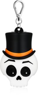 Bath & Body Works PocketBac Dapper Skull silikónový obal na gél na ruky