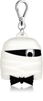Bath & Body Works PocketBac Black Tie Mummy silikónový obal na gél na ruky