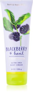 Bath & Body Works Blackberry & Basil telový krém pre ženy