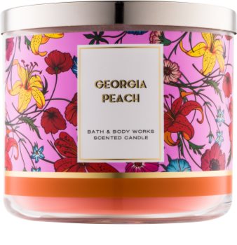 Bath & Body Works Georgia Peach scented candle I.