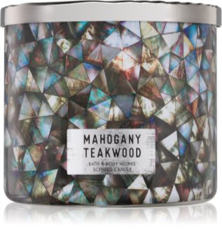Bath & Body Works White Barn Mahogany Teakwood vonná sviečka