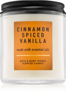Bath & Body Works Cinnamon Spiced Vanilla duftkerze I.