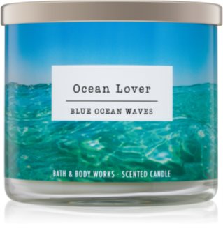 blue ocean waves candle bath and body works