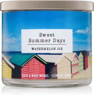 Bath & Body Works Watermelon Ice dišeča sveča Sweet Summer Days