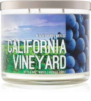 Bath & Body Works Black Cherry Merlot duftkerze I. California Vineyard