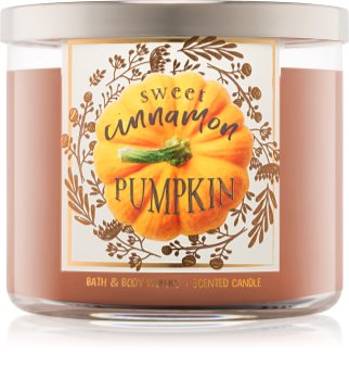Bath & Body Works Sweet Cinnamon Pumpkin bougie parfumée I.