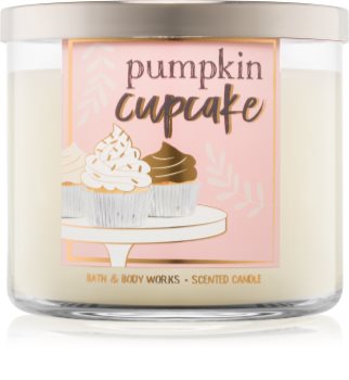 Bath & Body Works Pumpkin Cupcake vela perfumada I.