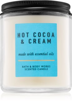 Bath & Body Works Hot Cocoa & Cream illatos gyertya VI.