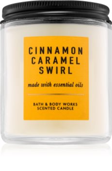 Bath & Body Works Cinnamon Caramel Swirl duftkerze I.