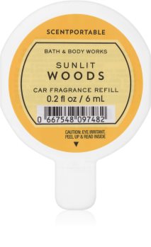 Bath & Body Works Sunlit Woods illat autóba