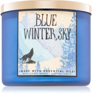 Bath & Body Works Blue Winter Sky geurkaars