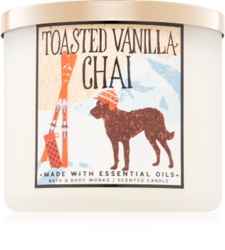 Bath & Body Works Toasted Vanilla Chai illatos gyertya