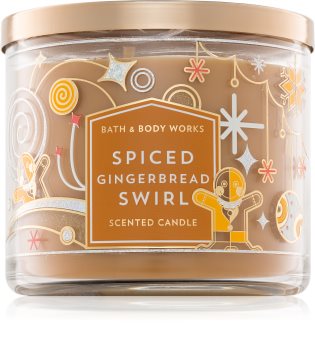 Bath & Body Works Spiced Gingerbread Swirl duftkerze