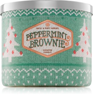 Bath & Body Works Peppermint Brownie vela perfumada