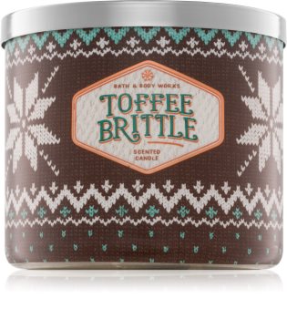 Bath & Body Works Toffee Brittle illatos gyertya