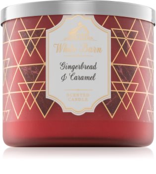 Bath & Body Works Gingerbread & Caramel illatos gyertya