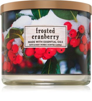 Bath & Body Works Frosted Cranberry illatos gyertya I.