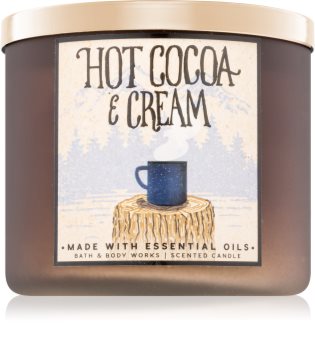 Bath & Body Works Hot Cocoa & Cream illatos gyertya V.