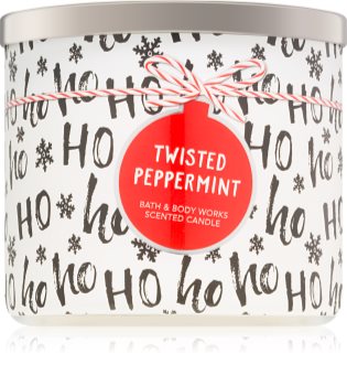 Bath & Body Works Twisted Peppermint illatos gyertya II.