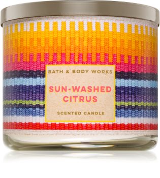 Bath & Body Works Sun-Washed Citrus bougie parfumée