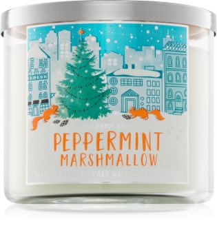 Bath & Body Works Peppermint Marshmallow illatos gyertya