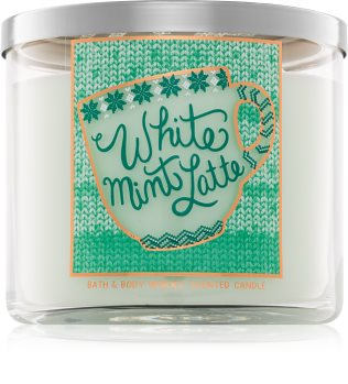 Bath & Body Works White Mint Latte duftkerze I.