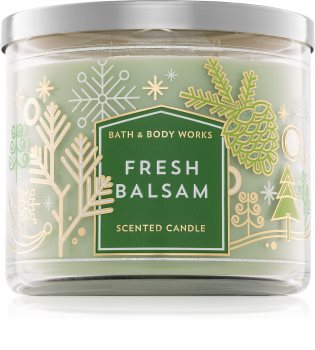 Bath & Body Works Fresh Balsam illatos gyertya III.