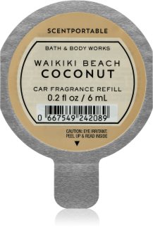 Bath & Body Works Waikiki Beach Coconut parfum pentru masina Refil