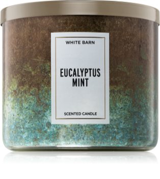 bath and body works candle eucalyptus mint