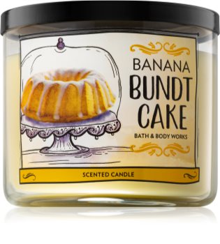 Bath & Body Works Banana Bundt Cake scented candle