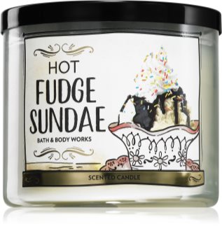 Bath & Body Works Hot Fudge Sundae illatos gyertya