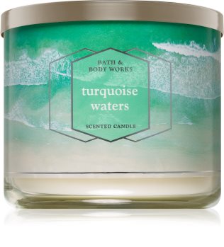 Bath & Body Works Turquoise Waters illatos gyertya I.