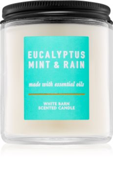 Bath & Body Works Eucalyptus Mint & Rain duftkerze