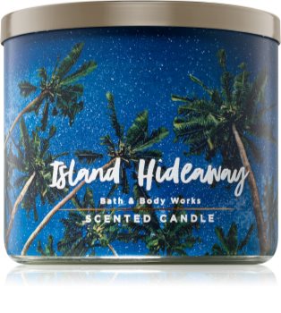 Bath & Body Works Island Hideaway illatos gyertya