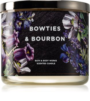 Bath & Body Works Bow Ties & Bourbon illatos gyertya