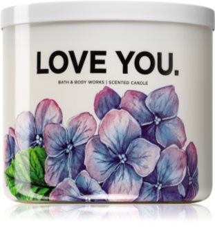 Bath & Body Works Fresh Cut Lilacs vonná svíčka (Love You)