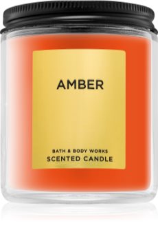 Bath & Body Works Amber ароматическая свеча