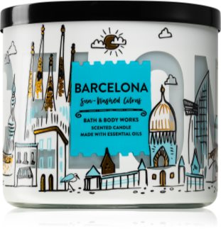 Bath & Body Works Sun-Washed Citrus bougie parfumée II. (Barcelona)