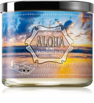 Bath & Body Works Aloha Kiwi Passionfruit bougie parfumée II.