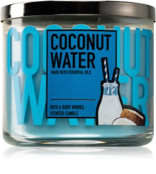 coconut water candle bath and body works