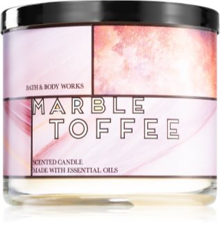 Bath & Body Works MarbleToffee vonná sviečka